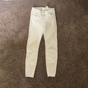 H&M white jeans